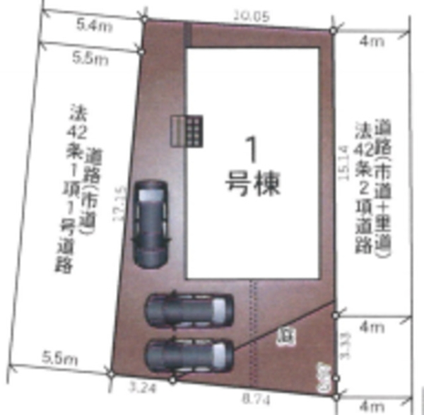 熊本市東区戸島第7(区画図)