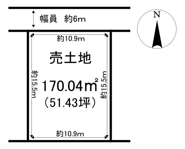 出雲市大津町　売土地　3号