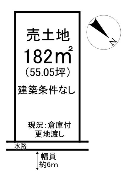 出雲市斐川町直江の土地(間取り)