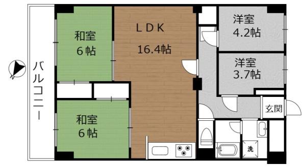 なぎさニュータウン４号棟
