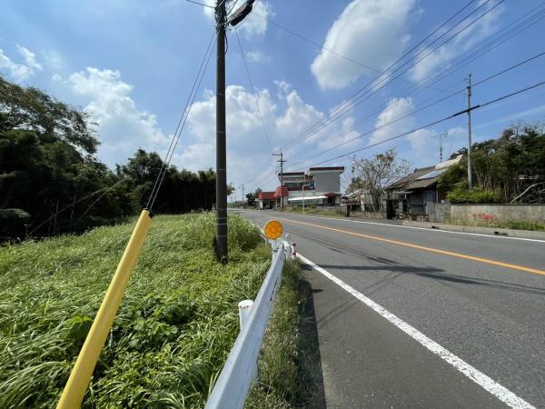 都城市山之口町花木の土地(前面道路含む現地写真)