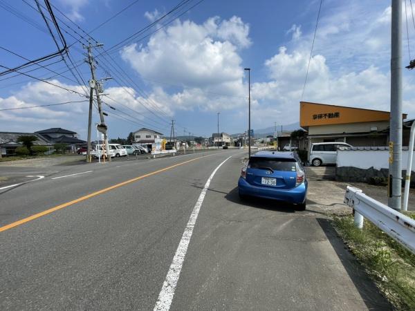 都城市山之口町花木の土地(前面道路含む現地写真)