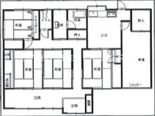 三股町樺山4DK中古住宅