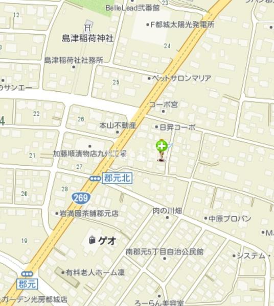 郡元町4DK貸家