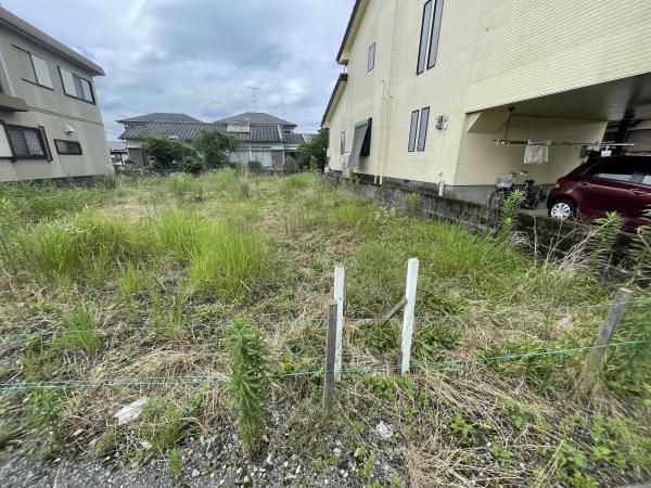 鷹尾で南向き道路土地です