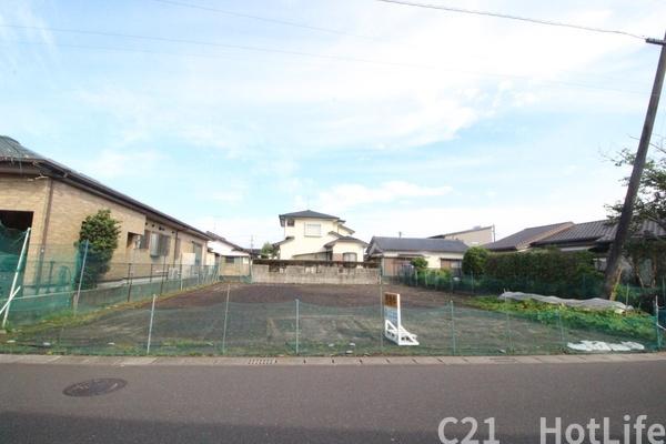 市街地近くの116坪の土地　整形地で建築しやすい