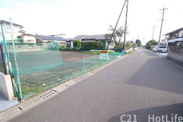 市街地近くの116坪の土地　整形地で建築しやすい