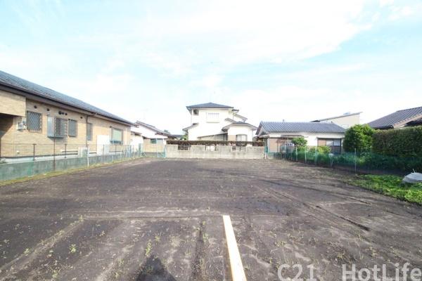 市街地近くの116坪の土地　整形地で建築しやすい