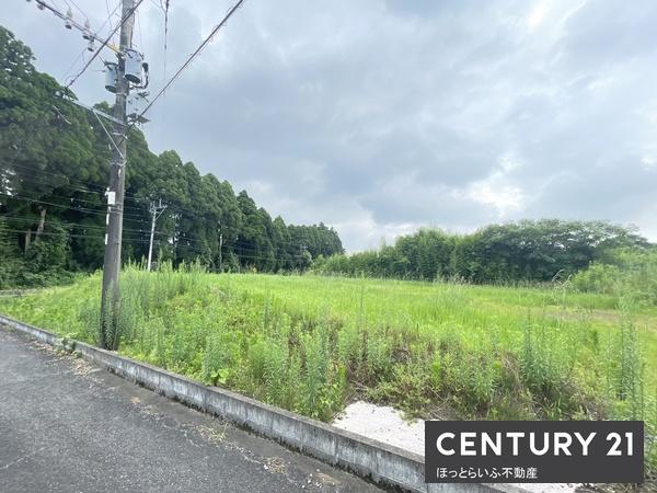 国道10号線沿い五十町インター近くの売地です
