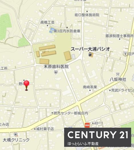 庄内町１２１４坪売地