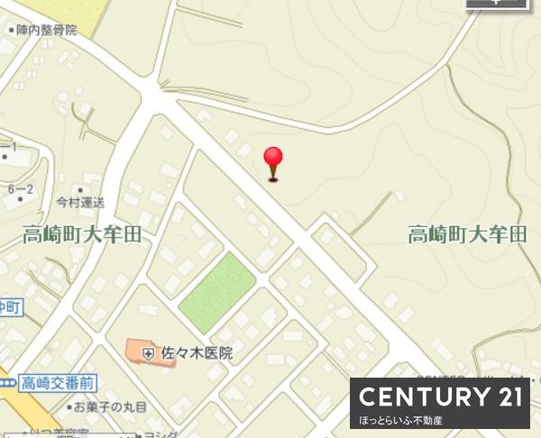 高崎町大牟田のまとまった敷地です