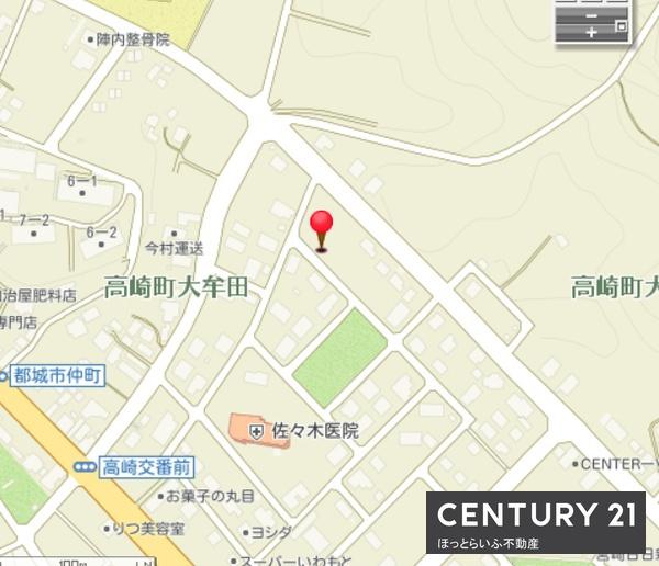 高崎町大牟田の売地です