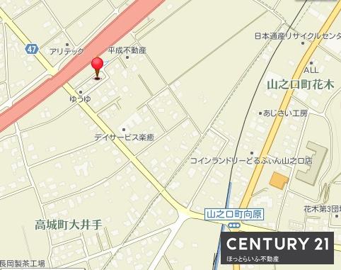 平坦地ですので、建物を建てる際もスムーズです