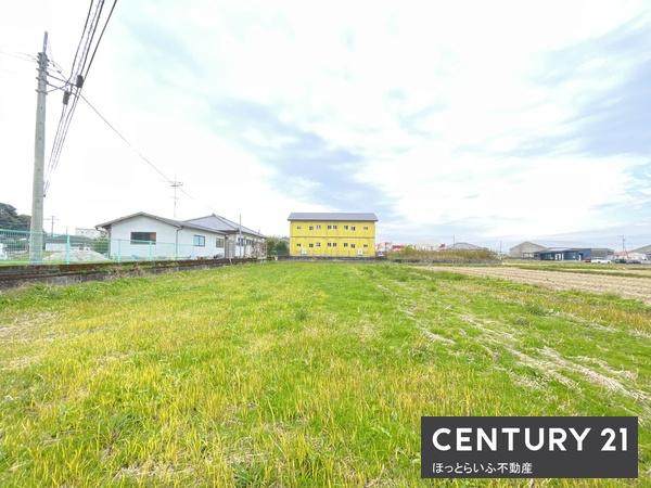 ■平坦で使いやすい売地！■接道幅員7mの公道