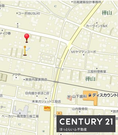 閑静な住宅地にある土地です