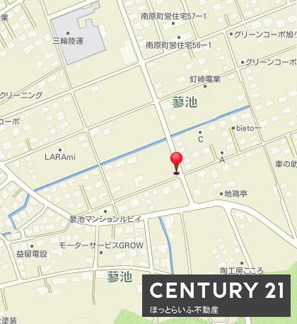 静かな住環境の中で平坦な土地が魅力的です