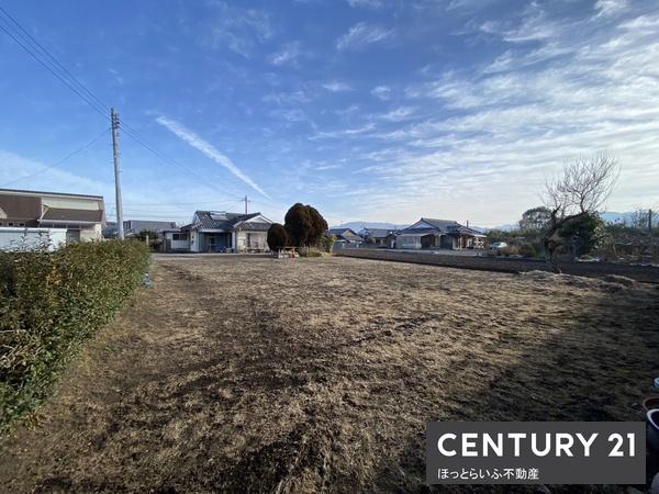 静かな場所で暮らせる土地です