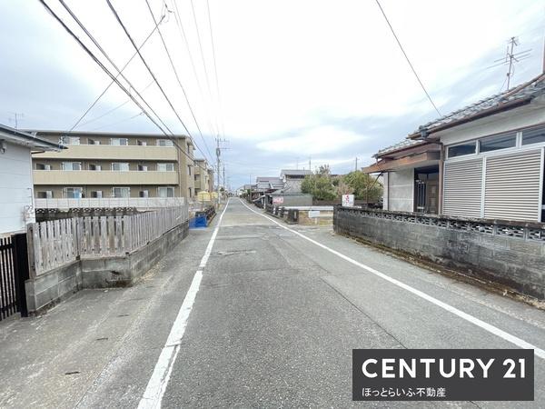 〇広々公道接する売地！幅員7.2mで車出入り安心。