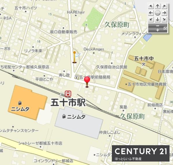 JR日豊本線五十市駅から徒歩わずか2分の売地です。