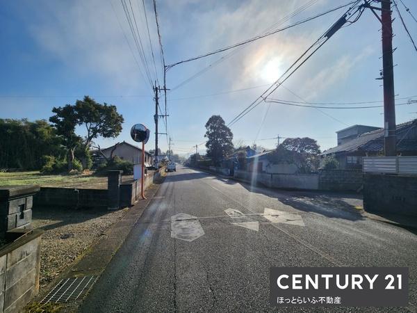 間口が広い土地です