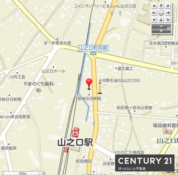 山之口駅から徒歩3分の立地、利便性良好の売地です。