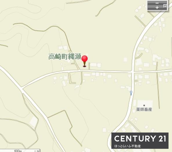 こちらの売地は平坦な角地で南向きの公道に接しています。