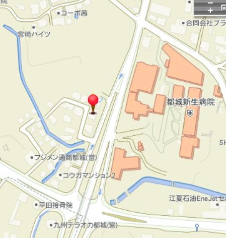 病院の近場にある物件になります。