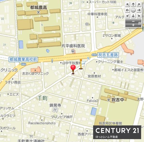 都城市千町の売土地