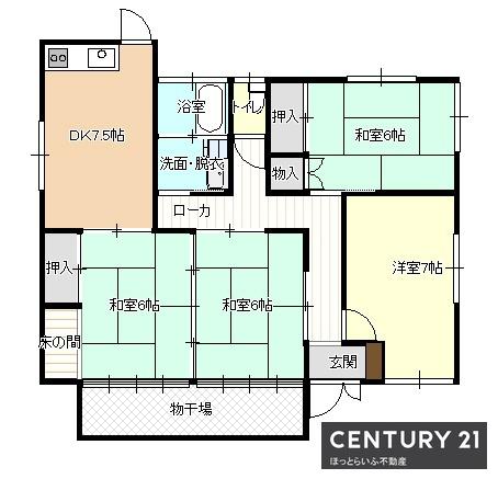 ４部屋あり広々です　家族みんなが快適に過ごせる空間
