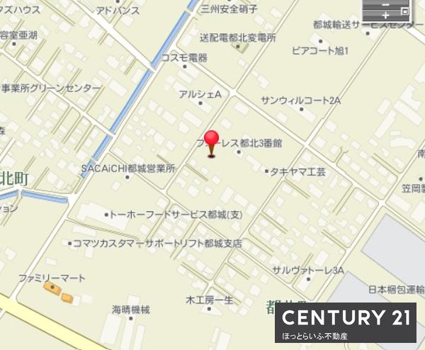 こちらの売地は、平坦地に位置しており自由なプランニングが可能