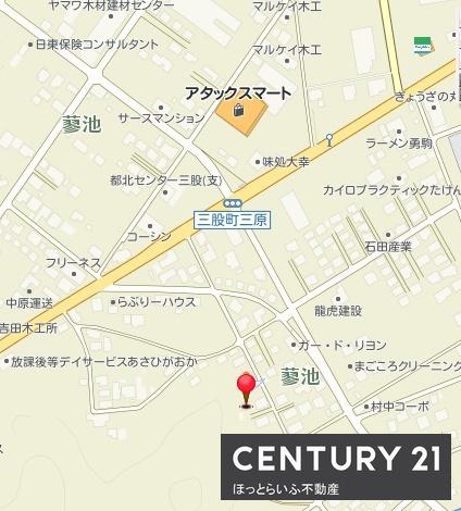 通りから入った静かな場所にある中古住宅です