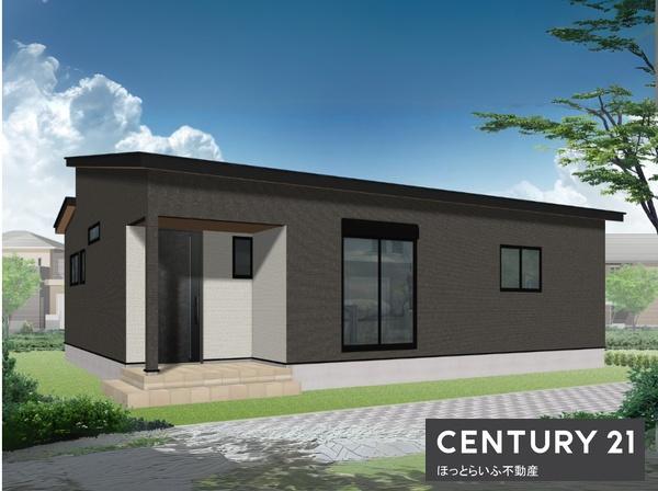 静かな場所にある新築建売平屋建です