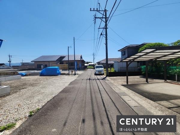 南横市の静かな場所に新築平家建てが出ました