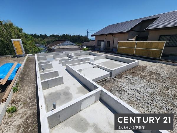 南横市の静かな場所に新築平家建てが出ました
