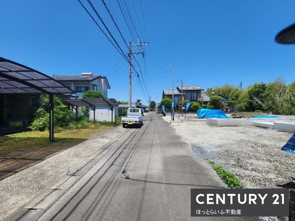 南横市の静かな場所に新築平家建てが出ました
