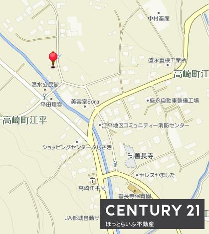 静かな場所にある約580坪の土地です