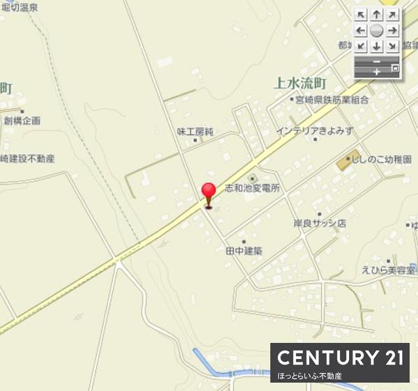 都城市上水流町の土地