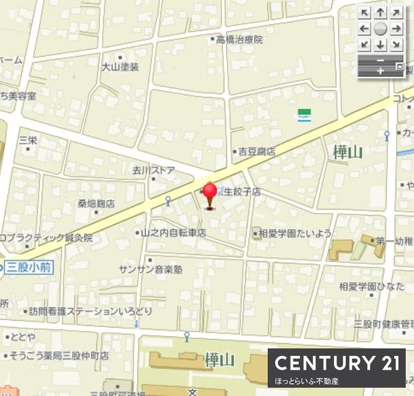 まとまった広さの土地です。