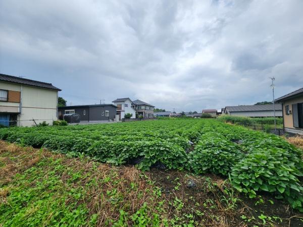 道路から入った場所にある静かな場所にある土地です