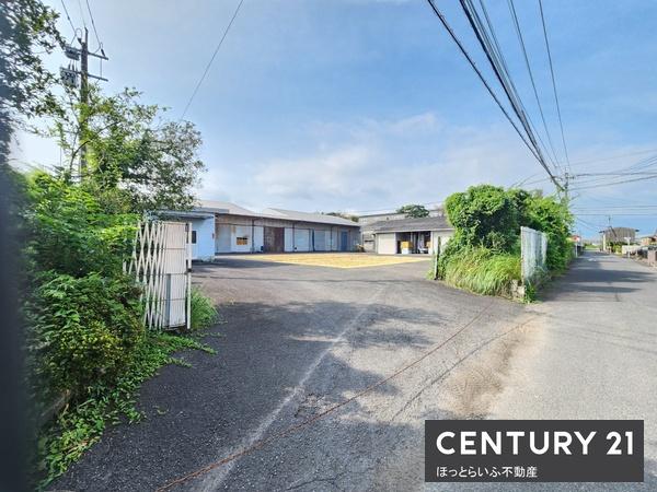 都北町に事業用土地倉庫付きが出ました
