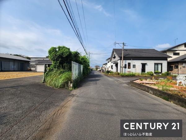 都北町に事業用土地倉庫付きが出ました