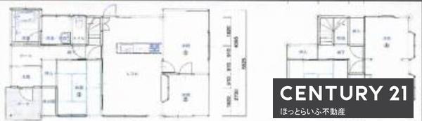 静かな場所にある二階建の中古住宅です
