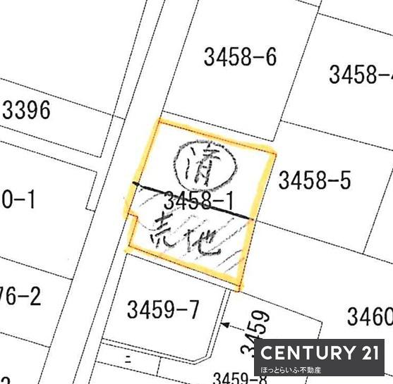 早水町の広々とした売地が出ました。