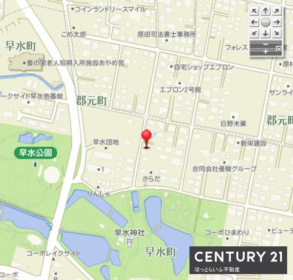 早水町の広々とした売地が出ました。