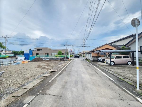 下川東に出来る新築一戸建てで現在建築中です