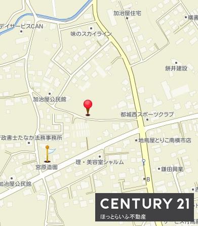 静かな場所にある山林です