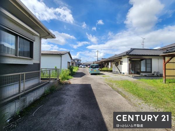 物置付きの８２坪の土地が出ました