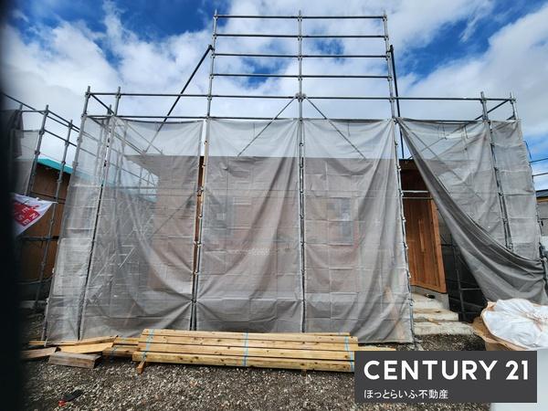 静かな環境にある新築平屋建です