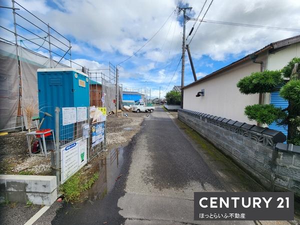 静かな環境にある新築平屋建です