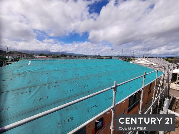静かな環境にある新築平屋建です
